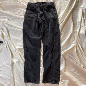 Wrangler 30 x 32 Men's Dark Wash Blue Jeans